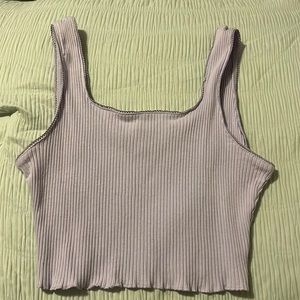 Light Purple Crop Top